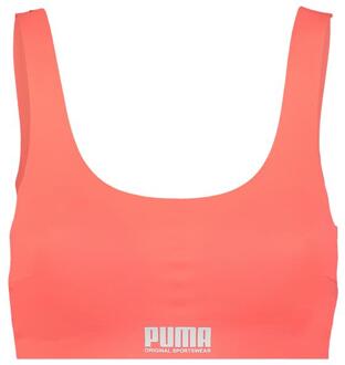 Women Sporty Padded Top 1p Pink-L - L