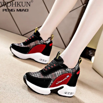 Women Vulcanize Shoes Women Sneakers Autumn Fashion Ladies Causal Shoes Woman Leather Platform Shoes Female Sneakers Women Shoes