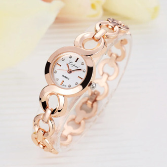 Women Watch Lvpai Brand Wristwatch Alloy Rose Gold Quartz Womens Watches Fashion Casual Rhinestone Ladies Clock reloj mujer 2020
