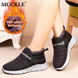 Women Winter Shoes Snow Boots Ladies Casual Fur Hook Loop Non Slip Sneakers New Casual Fashion Footwear Waterproof Flats Shoes