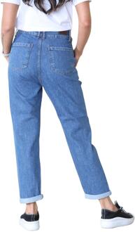 Womens boyfriend jeans in lichtblauw