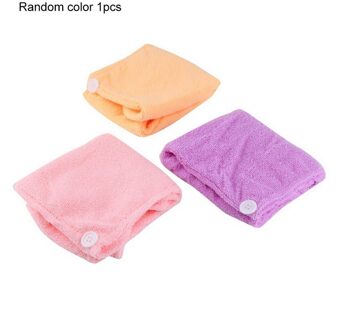 Womens Girls Lady's Magic Quick Dry Bath Haardrooginrichtingen Handdoek Hoofd Wrap Hoed Make-Up cosmetica Cap Zwemmen Tool