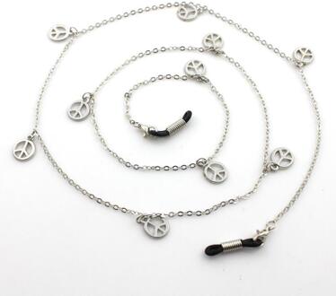 Womens Hanger Lenzenvloeistof Kettingen Zonnebril Maan Sterren Glazen Keten Eyewears Cord Holder neck strap Touw Y21-4