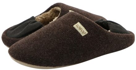 Womens Heren Meisjes Winter Zachte Warme Pluche Schoenen Slippers Indoor Thuis Tapijt Vloer Slippers Voor Koppels Schoenen Slippers voor Mannen Chocolade / 8