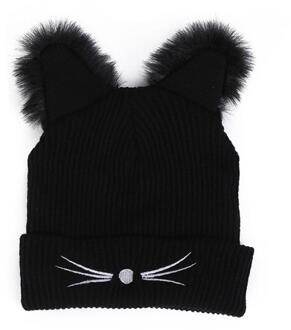 Womens Hoeden Modieuze Baggy Warm Haak Winter Wol Knit Ski Beanie Skull Slouchy Vrouwen Kat Cap Jan10J. 30