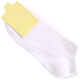 Womens Sokken Low Cut Ankle Casual Dunne Korte Sokken Effen Kleur Sokken Voor Zomer Lente SWD889 wit