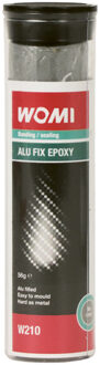 Womi Reparatiemiddel Alu Fix Epoxy W210 56 Gram Grijs