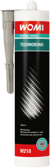 Womi Technobond Womi elastische montagelijm - Grijs - 290ml