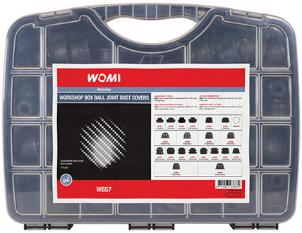 Womi W657 Garagedoos Assorti Fuseerubbers 172 Stuks