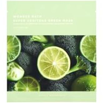 Wonder Bath Super Vegitoks Green Mask 28g x 1 sheet