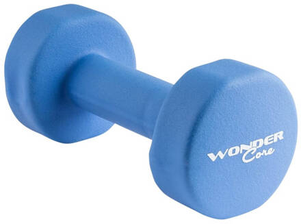 Wonder Core Neoprene Dumbbell - 4 Kg Blauw