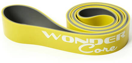 Wonder Core Trainingsband 4,4 Cm Geel En Grijs Woc048