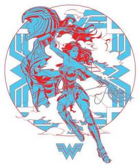 Wonder Woman Amazonian Men's T-Shirt - Wit - M - Wit