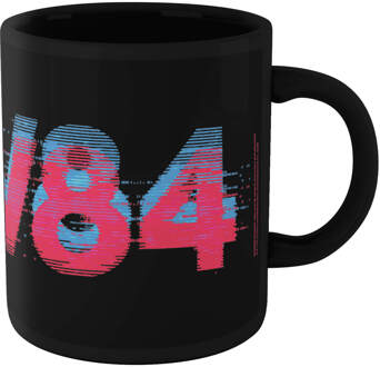 Wonder Woman Retro Glitch Mug - Zwart