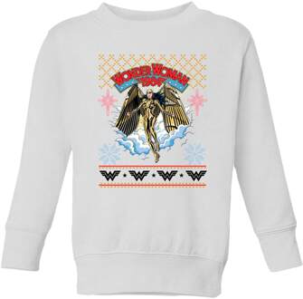 Wonder Woman Wonder Women 1984 Kids' Sweatshirt - White - 110/116 (5-6 jaar) - Wit