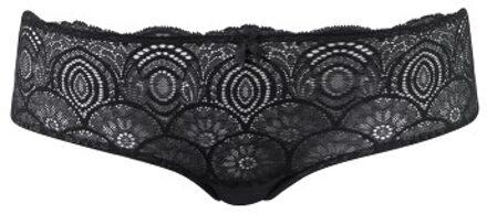 WONDERBRA Glamour Refined Shorty Brief Zwart,Wit - Small,Medium,Large,X-Large