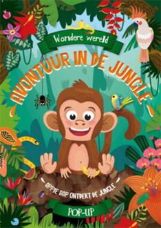 Wondere Wereld Pop-up Boek Avontuur in de jungle