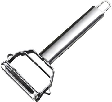Wonderlife Rvs Dunschiller Groente Komkommer Wortel Fruit Aardappel Dubbele Schaven Rasp Schaven Keuken Koken Tool