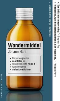 Wondermiddel -  Johann Hari (ISBN: 9789038815725)