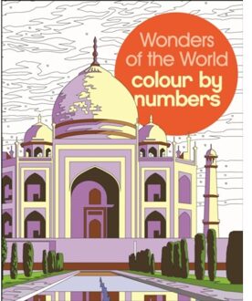 Wonders Of The World Colour By Numbers - Arcturus Colour By Numbers Collection - David Woodroffe