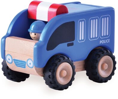 Wonderworld Voertuig Wonderworld Politieauto 9x14x14 Cm