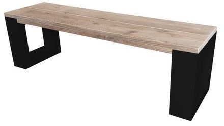 Wood4You Bankje - New Orleans - Tuinbank 160 cm parkbank - zitbank - bank - tuinbank hout Bruin