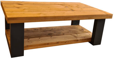 Wood4You Salontafel New England - Roasted wood Bruin