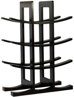 Wooden Bamboo Wine Rack 12 Bottle Bar Kitchen Dining Storage Liquor Holder Home Decor Countertop Wine Rack Holder