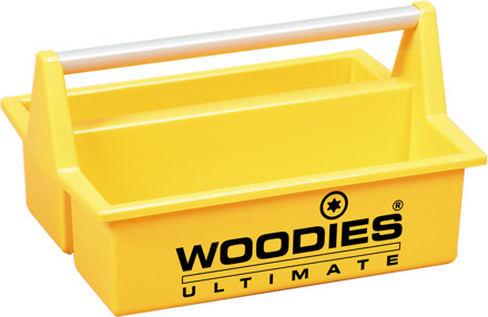 Woodies Ultimate draagkist geel leeg handgreep, bedrukking en etiket | 1 stuk - 61999023