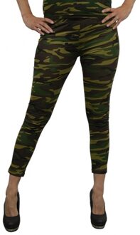 Woodland camouflage legging voor dames 36/38 (S/M)