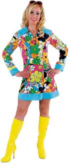 Woodstock girl jurk Multikleur - Print