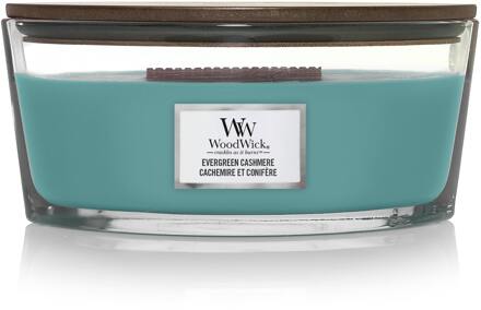 WoodWick Geurkaarsen WoodWick Ellipse Evergreen Cashmere 453 g