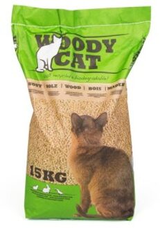Woody Cat Control - Houtkorrels 15kg