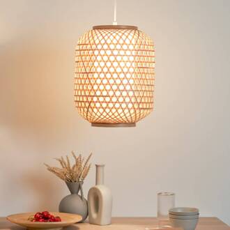 Woody Delight hanglamp van bamboe licht hout