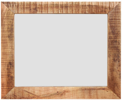 Woodz spiegel met houten omlijsting 100x70cm