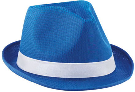 Woogie polyester hoed Blauw - One size