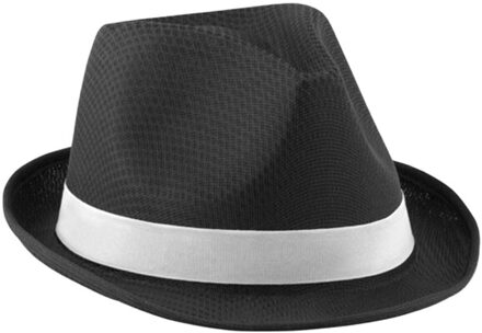 Woogie polyester hoed Zwart - One size