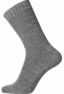 Wool Ribbed Sock Zwart,Grijs,Blauw - Maat 40/45,Maat 45/48