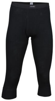 Wool Three Quarter Long Johns * Actie * Zwart - Small,Medium,Large,X-Large,XX-Large
