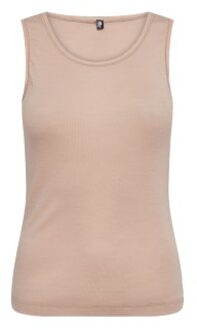 Wool Wide Straps Top Beige,Zwart,Wit,Grijs - Small,Medium,Large,X-Large,XX-Large