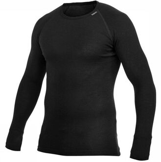 Woolpower Crewneck Lite Baselayer Shirt Unisex Zwart - XS