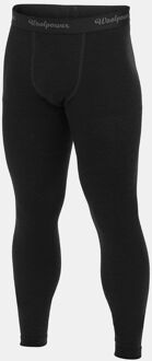 Woolpower Long John Lite Baselayer Legging Zwart - M