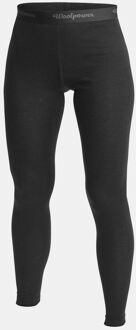 Woolpower Long John Lite Legging Baselayer Dames Zwart - M