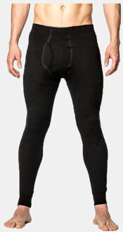 Woolpower Long Johns With Fly 400 Very Warm Baselayer Zwart - XL