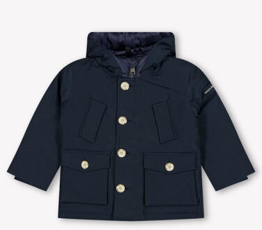 Woolrich Baby unisex winterjas in Blauw - 80