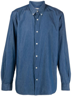 Woolrich Casual overhemd Woolrich , Blue , Heren - XL