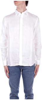 Woolrich Casual Shirts Woolrich , White , Heren - Xl,L,M,S