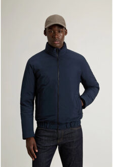Woolrich Cloud lewis bomber cfwoou2076mrut5182 Blauw