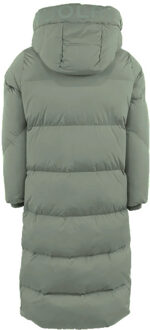 Woolrich Dames aurora parka tunda grey Groen - S