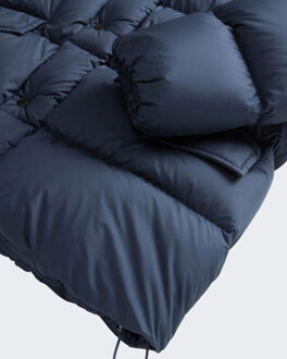 Woolrich Heren cloud davis parka Blauw - S